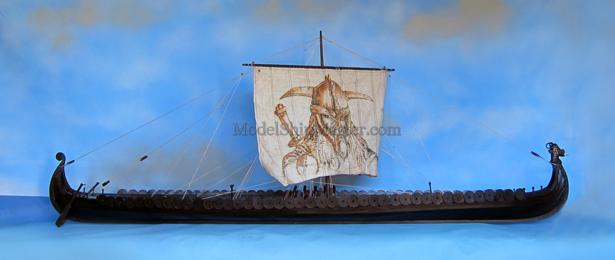 VIKING LONGSHIP model