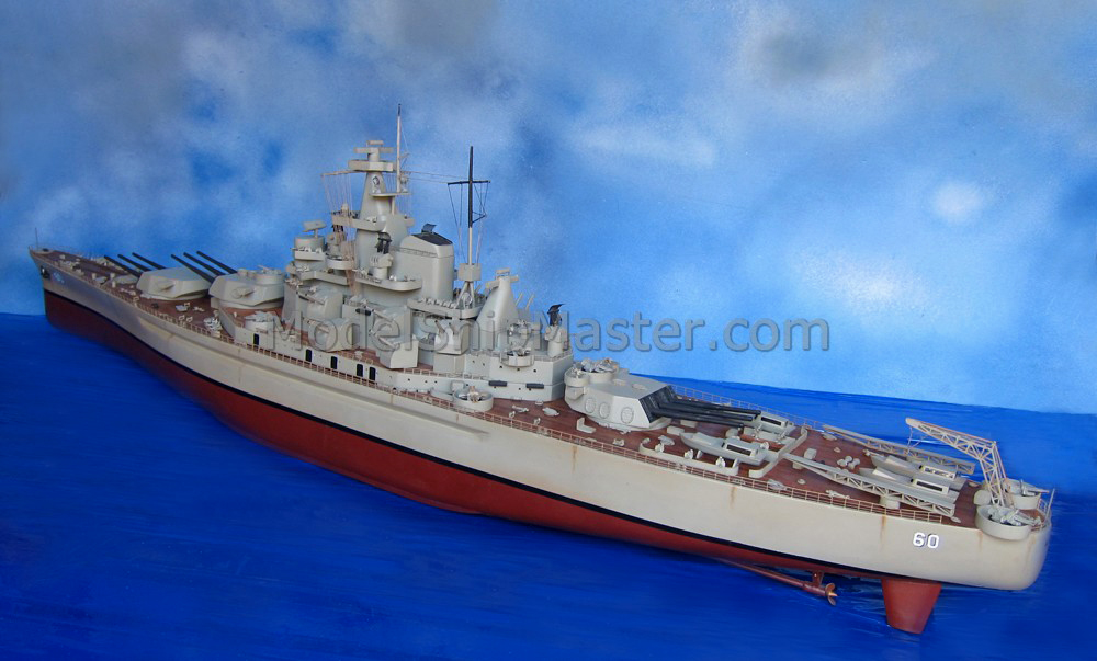 USS ALABAMA model